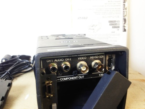 PANASONIC AG-HPG10 E P2 DV DVCPRO USB HD-SDI CARD READER RECORDER - Picture 4 of 7