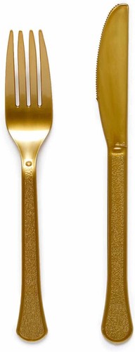 Eco-Friendly Re-usable Plastic Party Mixed Cutlery x24 - Picture 32 of 36