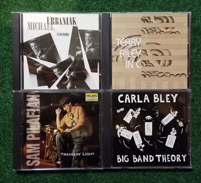 Urbaniak, Riley, Pilafian, Bley CD lot (4 CDs)