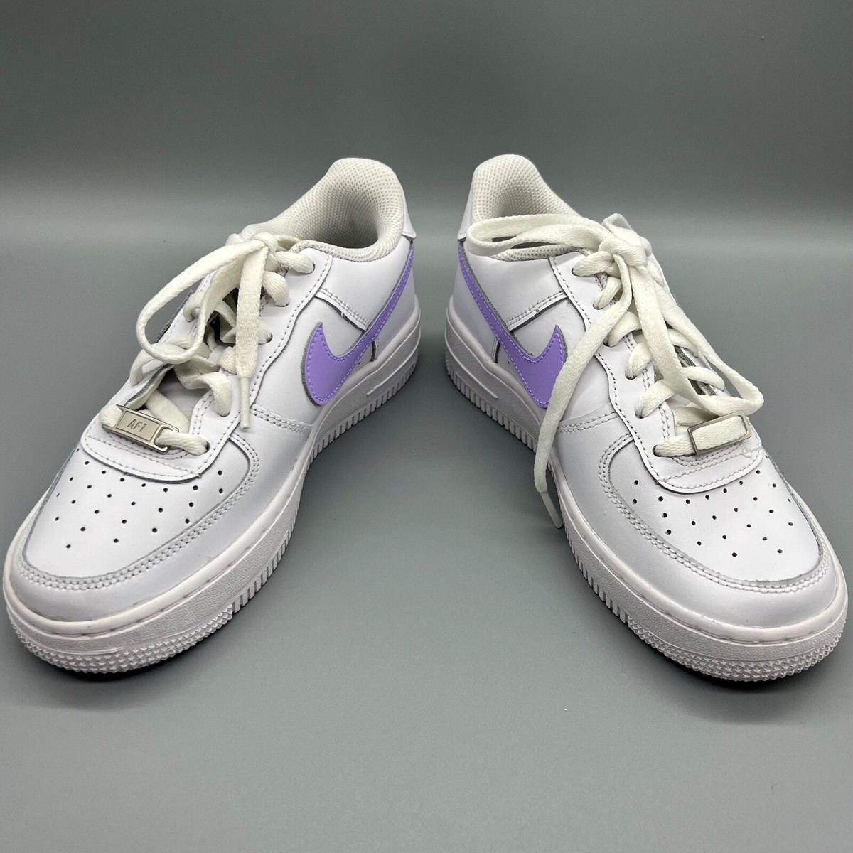 Size 4.5 (GS) - Nike Air Force 1 LE Low Triple White for sale