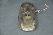 Vintage Wind Up AUDI Golden Sports/Racer Litho Car Tin Toy,Japan/Germany 