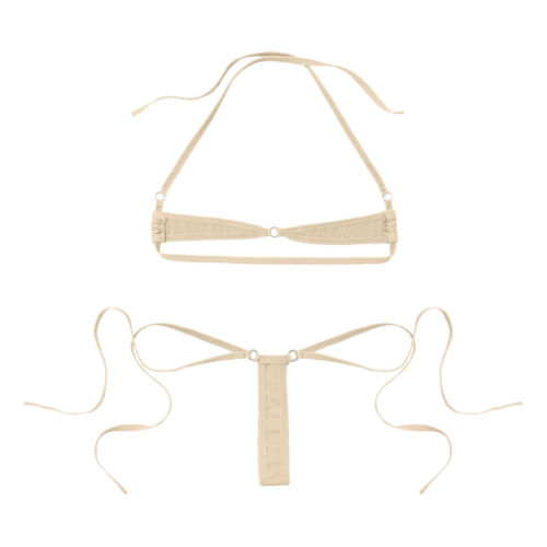 Micro Bikini Extreme Bra G String Thong Bikini Set Sexy Bathing Suit for AU - Picture 121 of 121