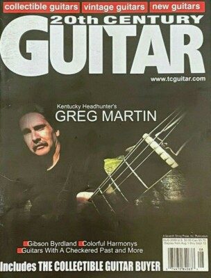 20th Century Guitar Magazine August 2000 Kentucky Headhunter's Greg Martin
