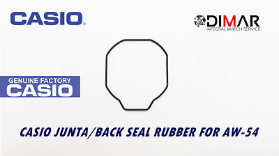 Casio Junta/ Back Seal Rubber, For Models. AW-54