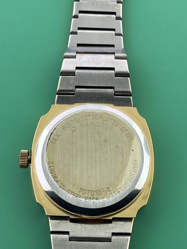 Reloj Hamilton Cuarzo Día Fecha Ref 7070104 G3D Foto 2 de 4