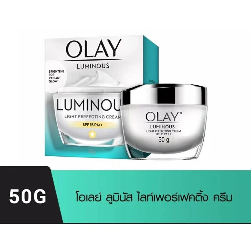 Olay Luminous Light Perfecting Moisturizer Radiant Glow Day+Night Cream 50g - Image 2 of 4