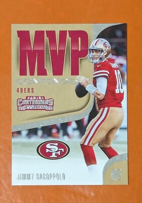 Jimmy Garoppolo 2018 Panini Contenders MVP Contenders #MVP-18 SF 49ers