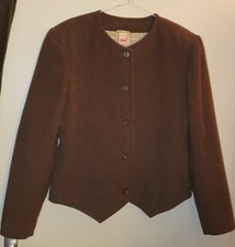 Vintage Mondi Wool Jacket Size 36 Made In W Germany 