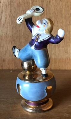 Koji Murai Porzellan Puppe Figur Seto Neuheit Clown Mehrfarbig