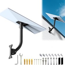 Starlink Gen 3 Mount Kit Adjustable Metal Pipe Adapter for Wall Roof Waterproof