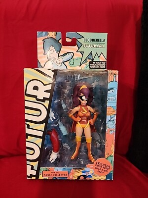 Futurama Clobberella 6  2009 Action Figure Toynami New