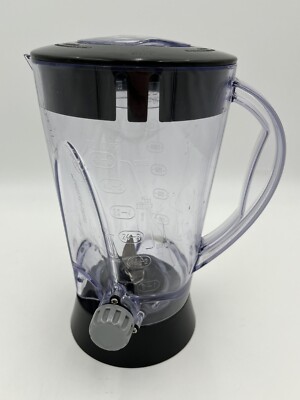 Hamilton Beach Plastic Wave Action Replacement Blender Pitcher Blade Lid 48Oz