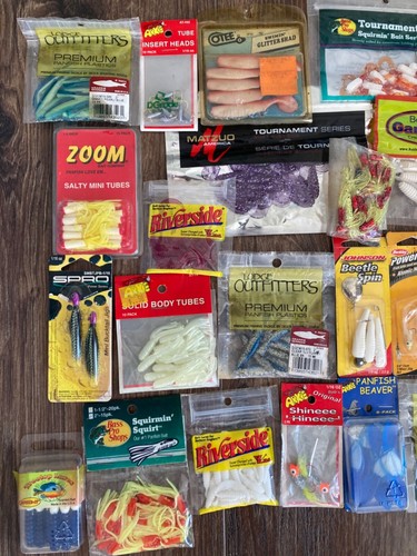 NEW LOT CRAPPIE PANFISH CREME ARKIE FISHING LURES SPRO BERKLEY POWERBAIT JIGS - Picture 7 of 8