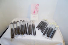 *NEW* Jessup MAKE UP BRUSH SET...23 Pcs...Wooden Handles..Buffer, Definer, MORE!
