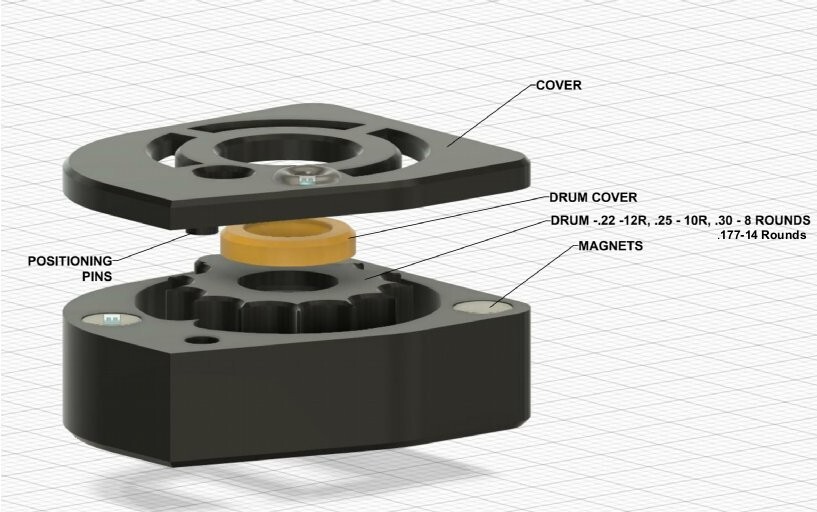 Chargeur FX AirGuns FX Crown/Dreamline/Wildcat MKIII/Maverick/Panthera - Foto 7
