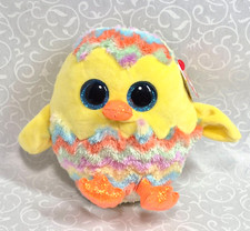 Ty Beanie Boos: Corwin the Easter Egg Baby Chick 6" Plush Toy 2023 NWT