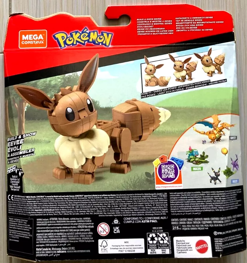 MEGA Mega Construx Pokemon Build & Show Eevee