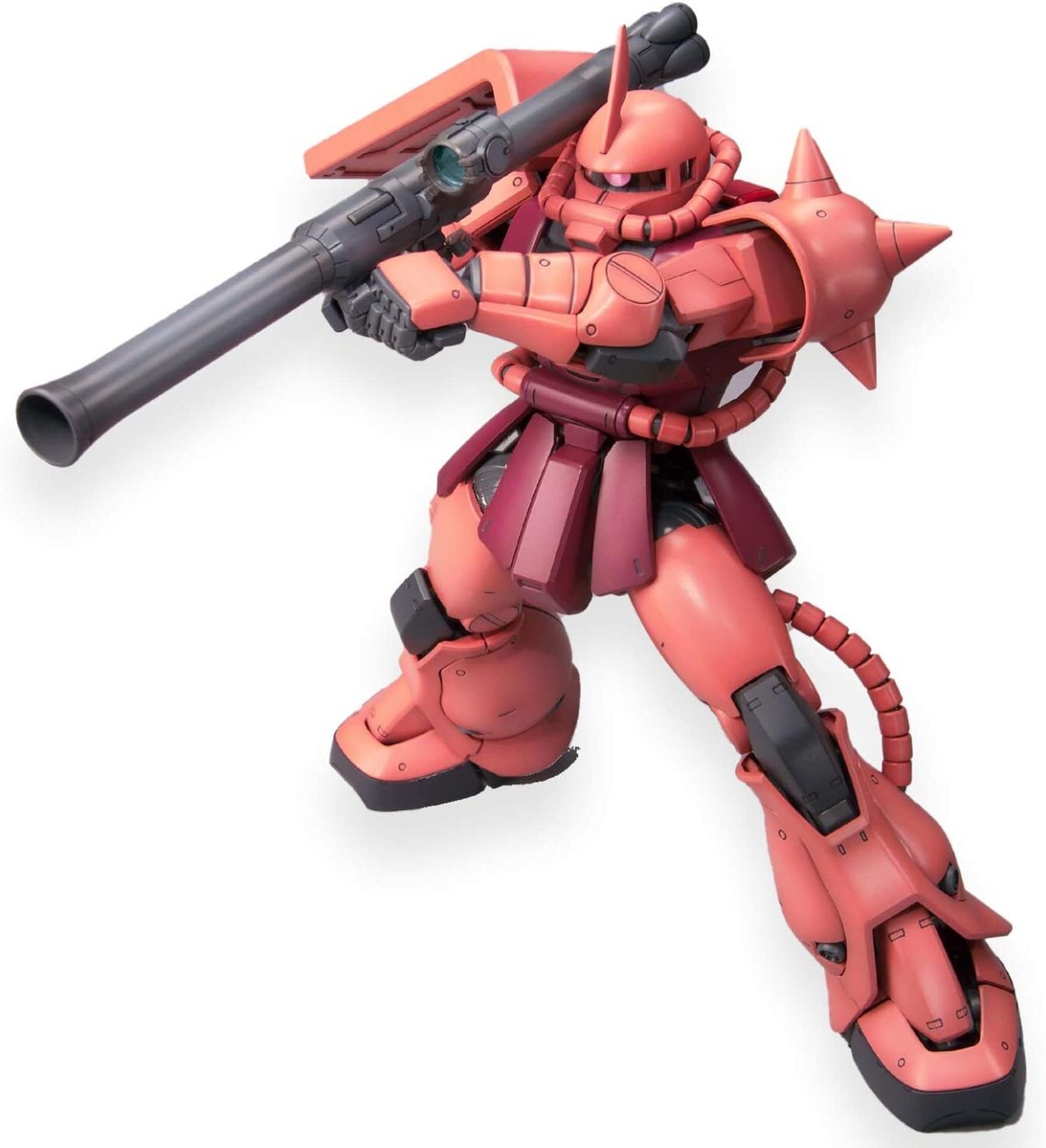 MG 1/100スケール MS－06S ZAKUⅡ Bandai GUNDAM MG 1/100 MS-06S-CA Char's Zaku VER.2.0 Model