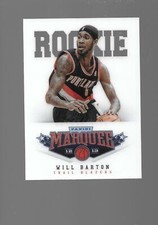 2012-13   Will Barton, Panini Marquee, Rookie