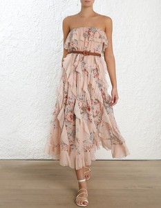 zimmermann bowie off shoulder dress