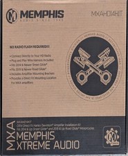 Memphis MXAHD14KIT Amp Bracket for 2014/15 Up Harley Davidson Road/Street Glide