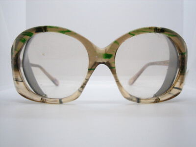 Vintage 70s Neostyle Tatra 52-16 oversized acetate glasses C050