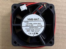 1 pcs NMB 2410ML-05W-B60 DC 24V 0.17A 6CM 6025 Axial cooling fan 2 wire