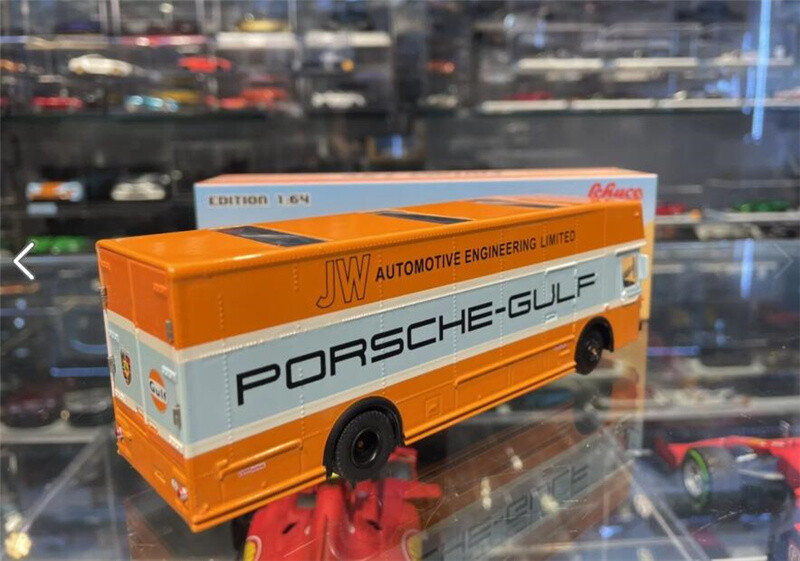 【Schuco】限定 Renntransporter Porsche-Gulf Schuco - Renntransporter 