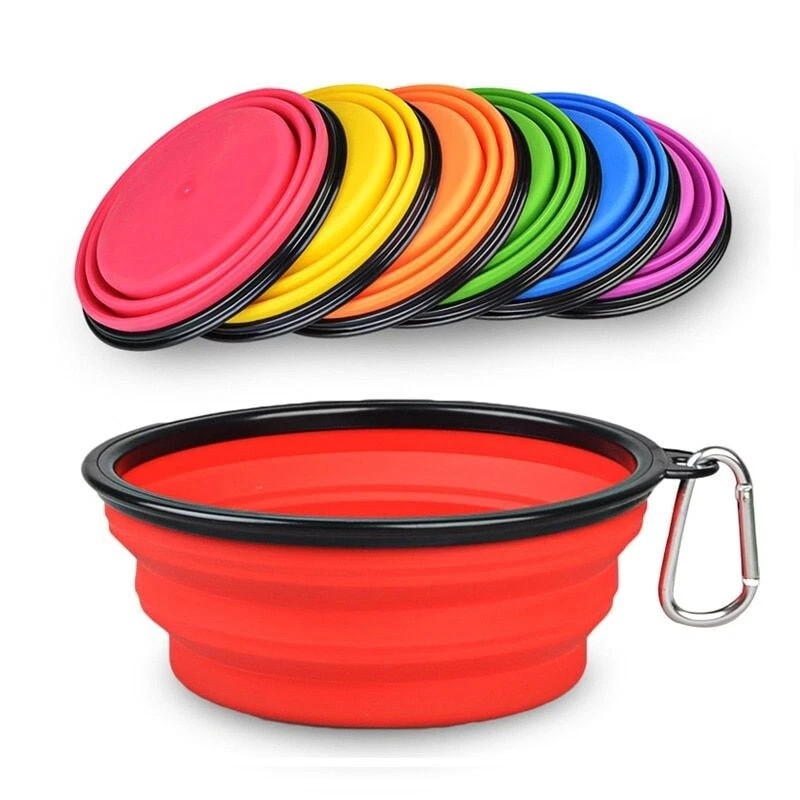 Silicone Collapsible Dog Bowl