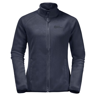 Jack Wolfskin Moonrise Full Zip Jacket Women night blue Gr. S Damen Fleecejacke