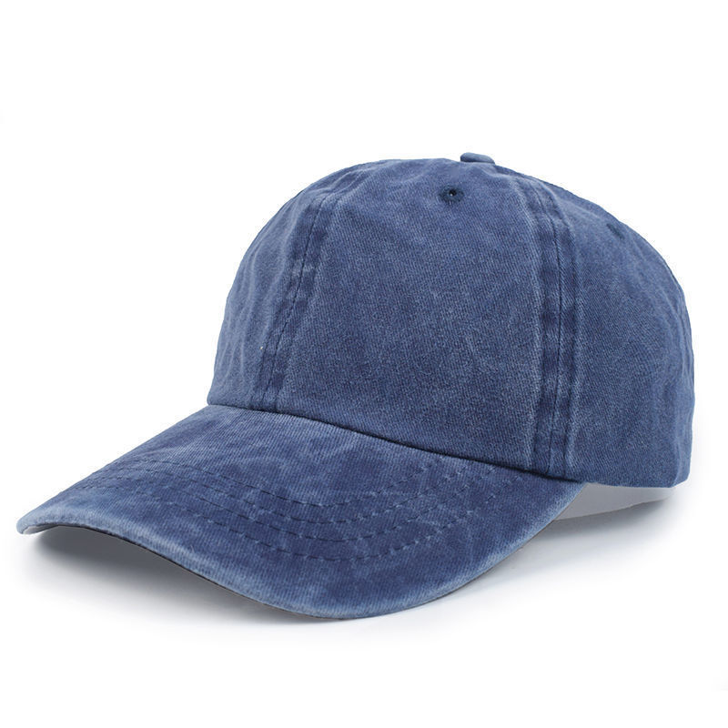 Zonbailon Men Women Unisex Breathable Solid Color Baseball Cap Retro Sports Hats