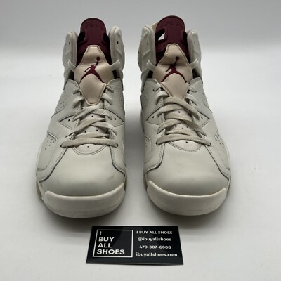 Size 11 - Air Jordan 6 Retro 2015 Maroon (384664-116) 888410241295