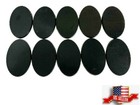 Lot of 10 - 60 x 35mm Oval Bases For Warhammer 40k & AoS Games Workshop GW