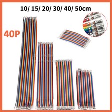 40 Dupont Jump Wire F-F Jumper Breadboard Cable Lead HOBBY Length 10cm - 50cm