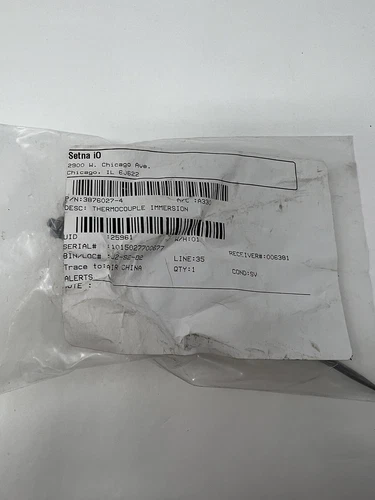 Honeywell Aerospace 3876027-4 THERMOCOUPLE IMRS Fast Free Shipping!!! see desc.