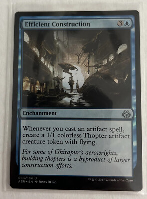MTG Magic The Gathering Foil Efficient Construction *NP