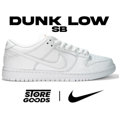 Nike Dunk Low SB Triple White 43 44 45 45.5 46  Sneaker Herren Damen Unisex