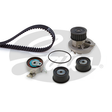 WATER PUMP & TIMING BELT SET FOR OPEL VAUXHALL GATES KP25542XS - Picture 2 of 8