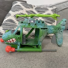VTG 1990 Teenage Mutant Ninja Turtles TMNT Turtle Copter Helicopter Incomplete