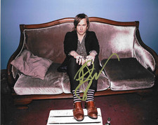 * DENNIS LYXZEN * signed 8x10 photo * REFUSED * COA *