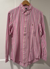 Polo Ralph Lauren Oxford Shirt Classic Fit Multi Striped Pony Men s S NWT 125