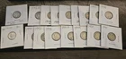 [Lot of 17] Mercury Dimes with dates - 1 BU merc and various dates .900 silver