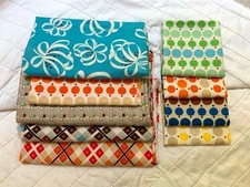 Denyse Schmidt Katie Jump Rope Quilt fabric Lot over 6 yards Freespirit 2007 