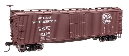 Walthers 910-40205 HO Cotton Belt SSW 40' Double Sheathed Wood Boxcar RTR #32499 | Zustand: New
