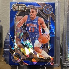 Panini Select 2024-25 Blue Prizm Courtside Jaden Ivey #250 Detroit Pistons