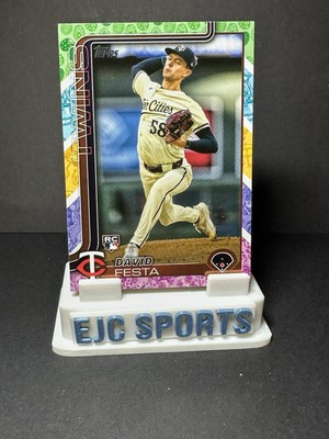 2025 Topps Series 1 - David Festa #178 Easter holiday SSP Parallel (RC) - Twins