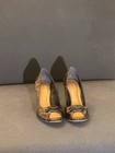 Antonio Melani Women’s Leopard Animal Print Patent Leather Peep Toe Pumps — photo 3