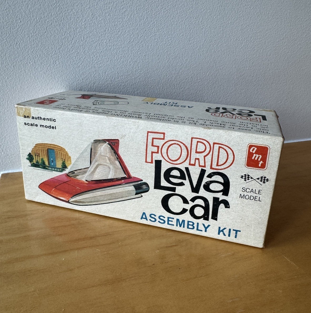 RARE 1962 AMT FORD LEVA CAR ORIGINAL MODEL KIT