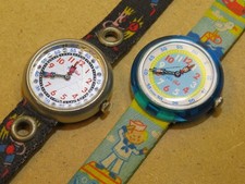2 Kinder Uhren mit Zahlen von FLIK FLAK - Mädchen & Jungen mit frischer Batterie