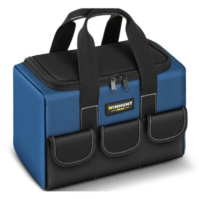 HUNTVP 14" 17" 18" Multi Purpose Tool Bag Heavy Duty Tools Storage Case for Electrician